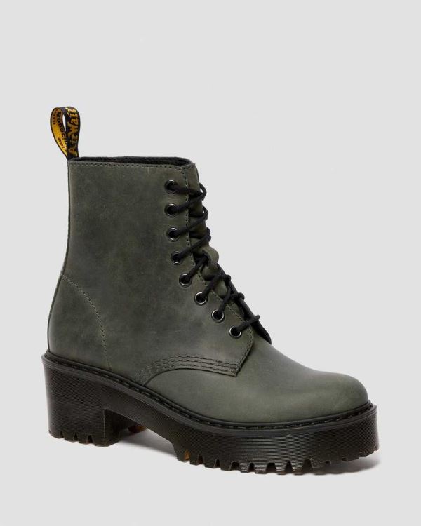 Botas De Tacon Dr Martens Shriver Hi Moldova Cuero Para Mujer DR7056I